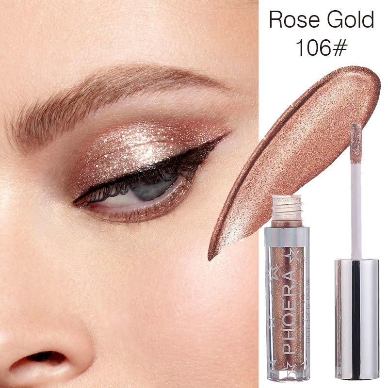 Phoera Glitter &  Glow Liquid Eyeshadow