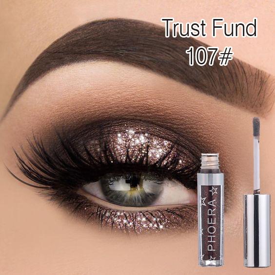 Phoera Glitter &  Glow Liquid Eyeshadow