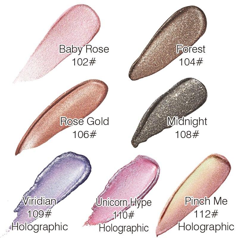 Phoera Glitter &  Glow Liquid Eyeshadow
