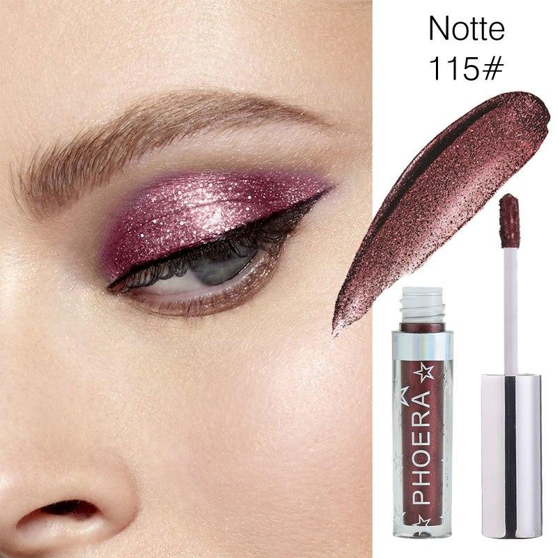 Phoera Glitter &  Glow Liquid Eyeshadow