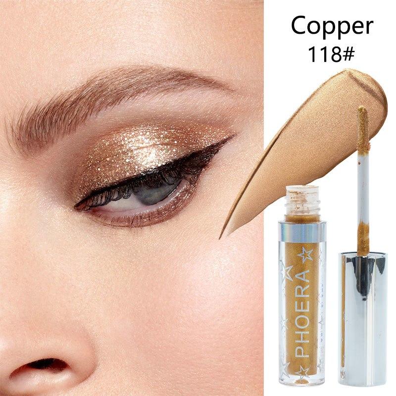 Phoera Glitter &  Glow Liquid Eyeshadow