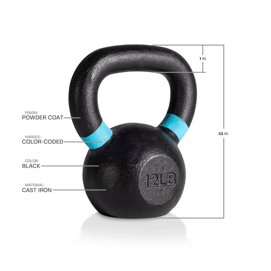 Generise Gym Cast Iron Kettlebell - 10lbs / 4.54kg