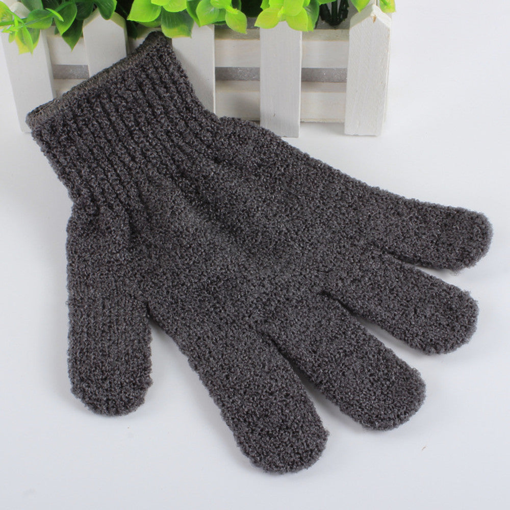 Glamza Bamboo Charcoal Exfolaiting Glove - One Pair
