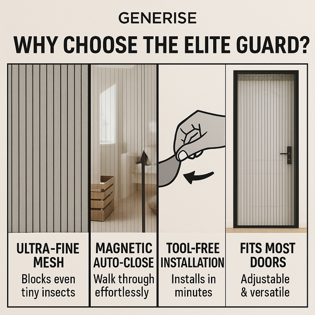 Generise Magic Mesh 'Elite Guard' Mosquito Net