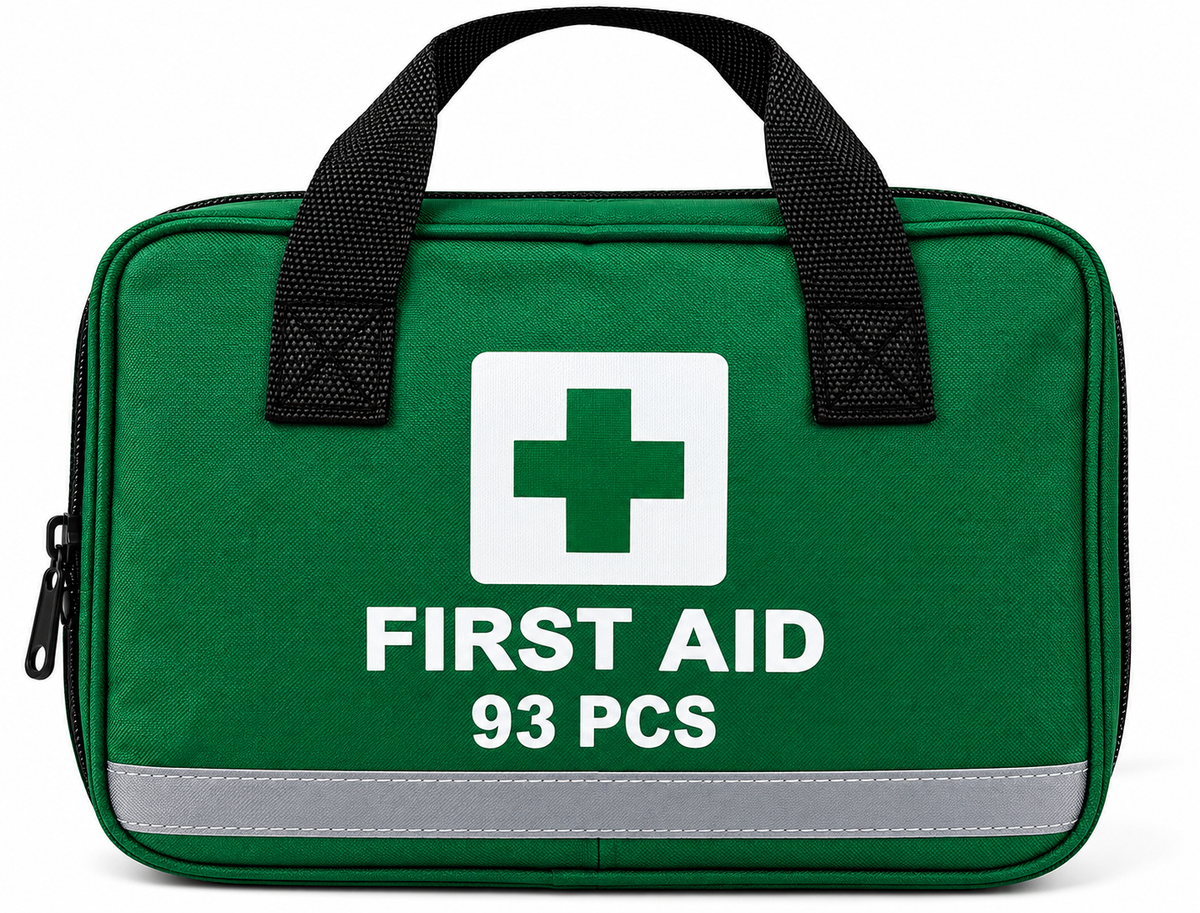 Generise 93pc First Aid Kit - Green