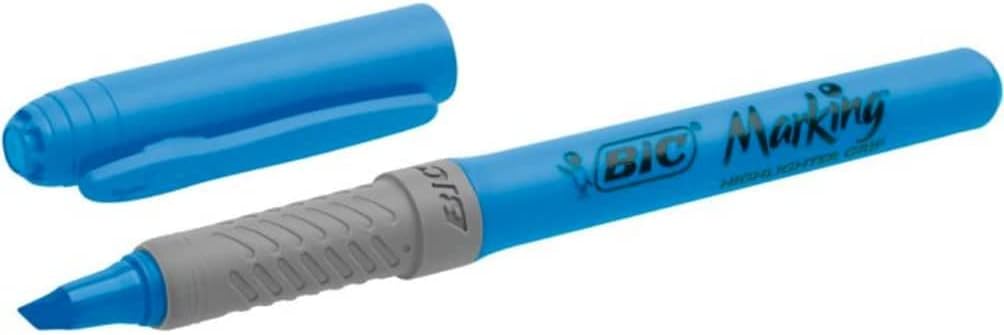 Bic brite liner Grip (1.6 to 3.3 mm) Chisel Tip Highlighter Pen (302551)
