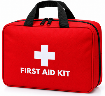 Generise 208pc First Aid Kit - Red