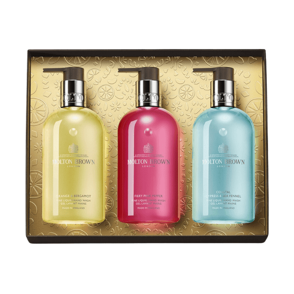 Molton Brown Floral and Aromatic Hand Wash Hand Care Collection Gift Set