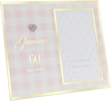 Glass Photo Frame - Glamorous at 60 LP42841