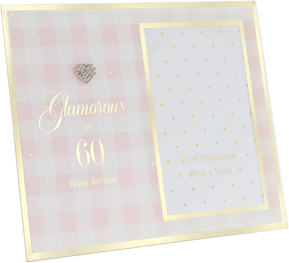 Glass Photo Frame - Glamorous at 60 LP42841