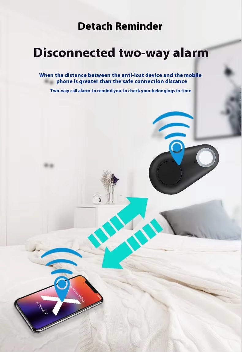 Generise 'Found It' Compact Bluetooth GPS Tracker Tag for Health & Beauty Enthusiasts