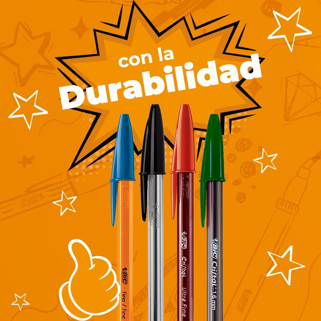 BIC Evolution Original, Erasable HB Graphite Pencils with Eraser - Pack of 8