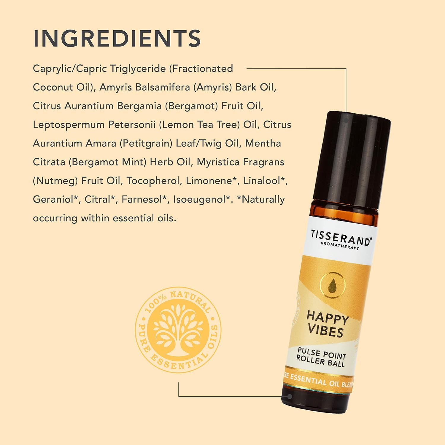 Tisserand - Happy Vibes Pulse Point Roller Ball