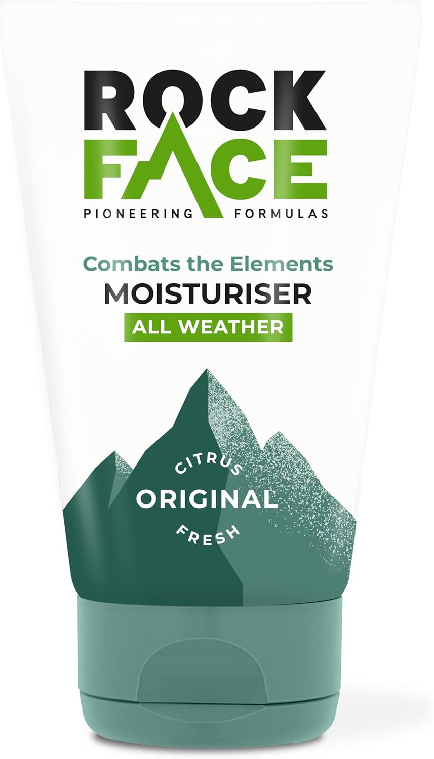 Rock Face All Weather Moisturiser 100ml – Citrus Fresh, Non-Greasy