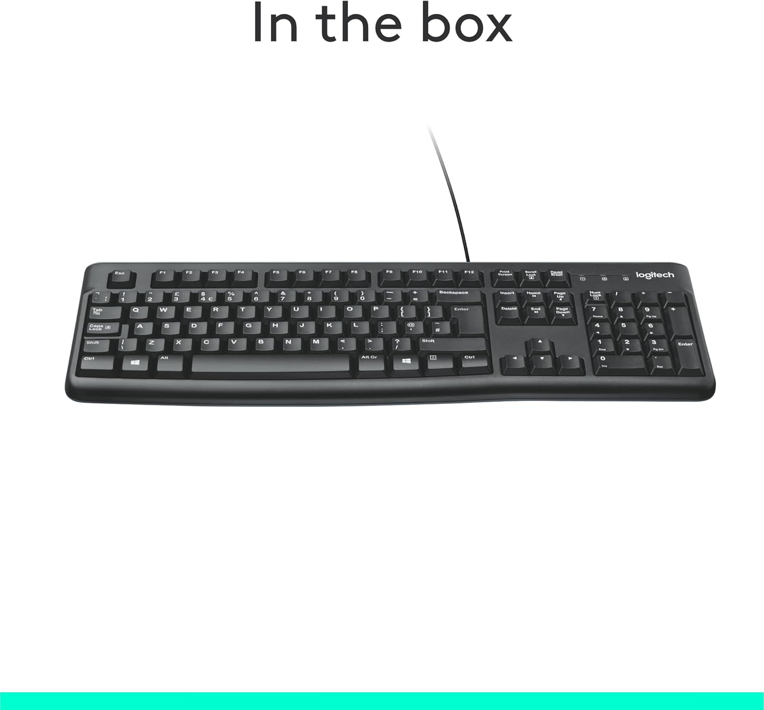 Logitech K120 Wired Keyboard