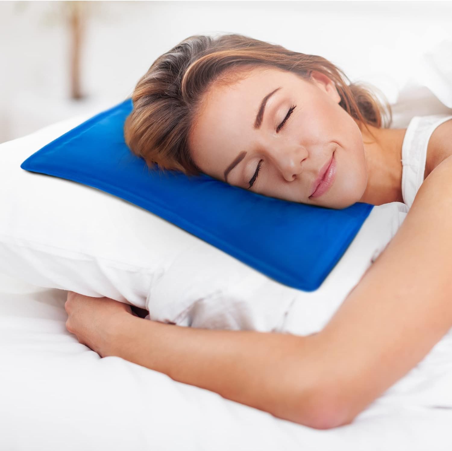 Generise Cooling Gel Pillow - 40cm x 30cm- Blue