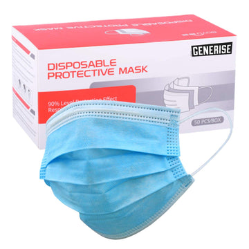 Generise Surgical 3 Ply face mask - Blue 50pcs BOYU