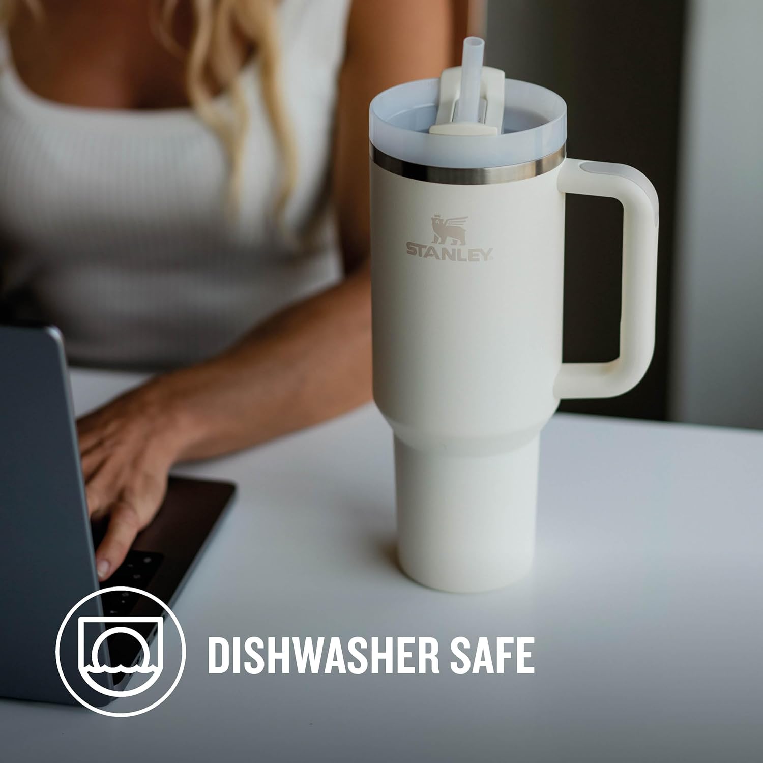 Stanley Quencher® H2.0 FlowState™ Tumbler 1.2L – Recycled Stainless Steel - Multiple Colours!