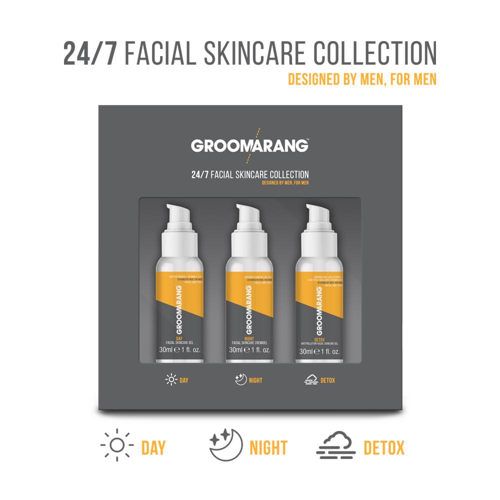 Groomarang 24/7 Facial Skincare Gift Set