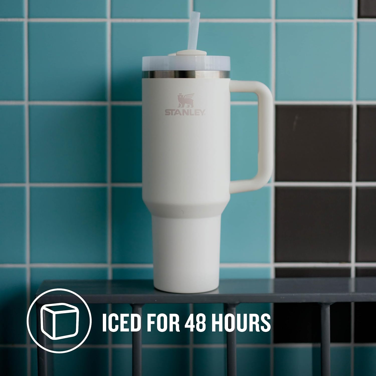 Stanley Quencher® H2.0 FlowState™ Tumbler 1.2L – Recycled Stainless Steel - Multiple Colours!