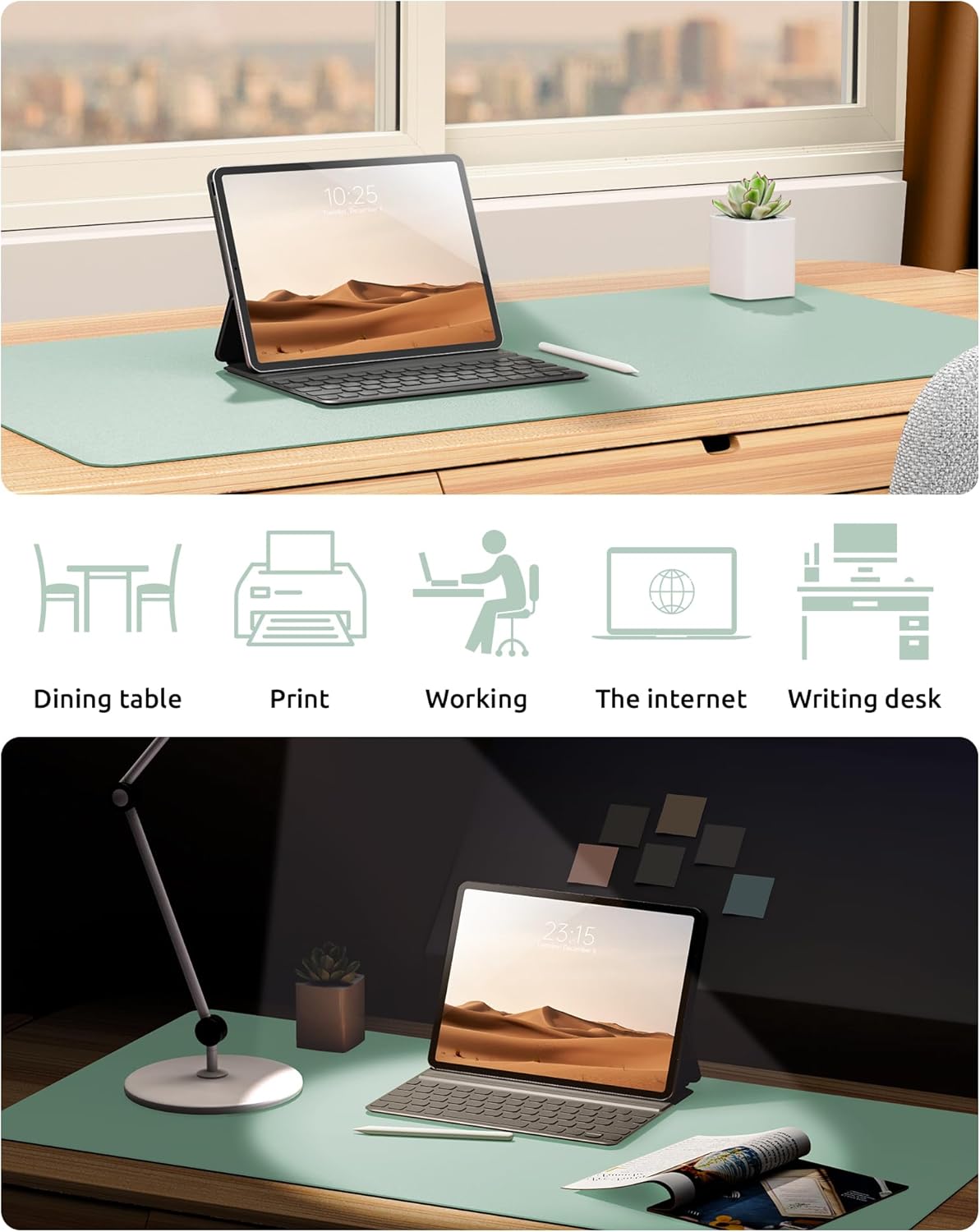 Generise Leather Desk Mat- 80cm x 40cm