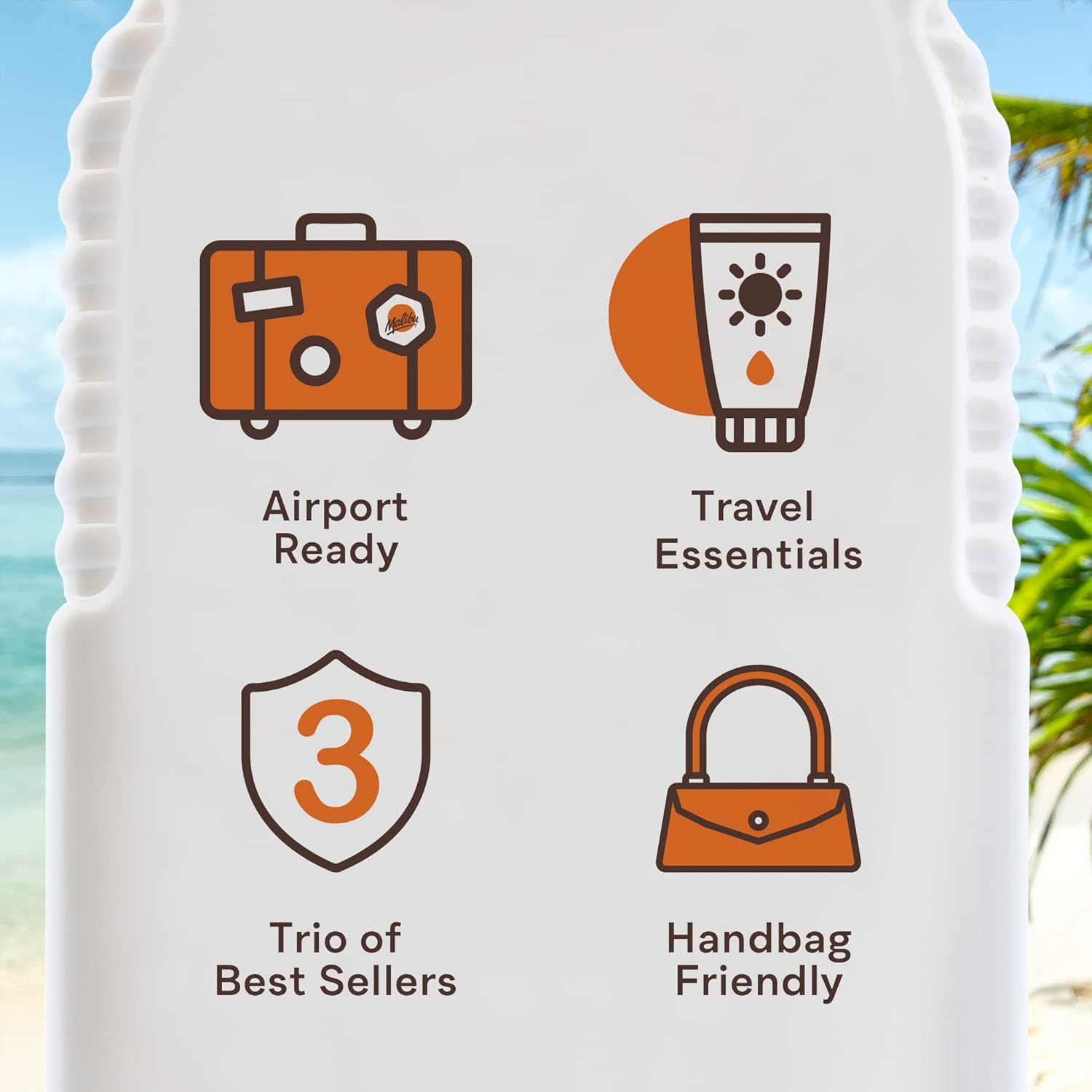 Malibu 3 Pack 100ml Oil