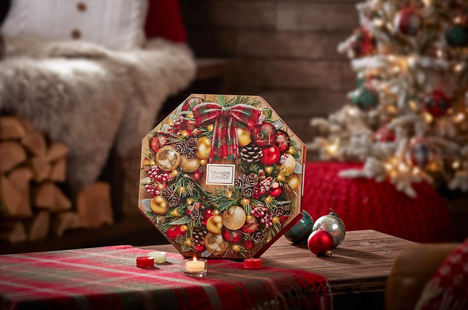 Yankee Candle Advent Calendar Gift Set with Tea Lights