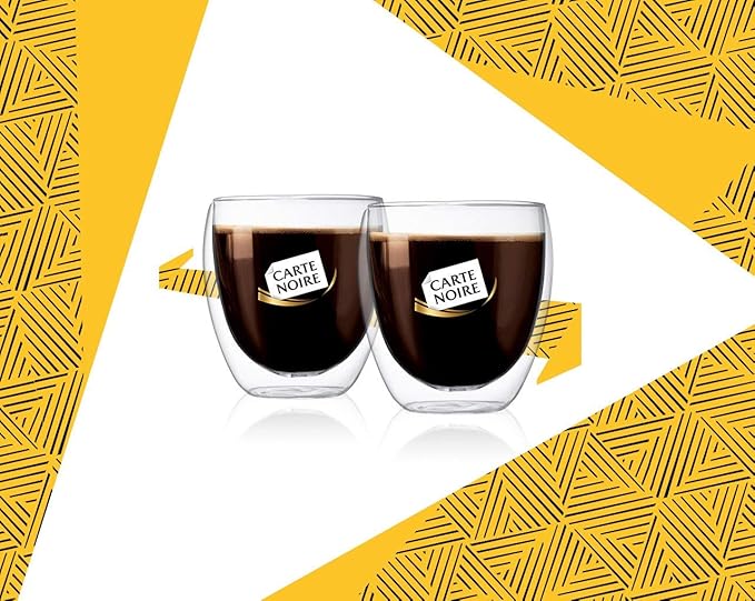 Bodum Carte Noire 2 Pcs 350ml Glass Cup Set
