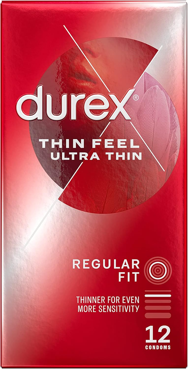 Durex Thin Feel Ultra Thin Condoms 12 pk Amazon ASIN B08419NFQ4