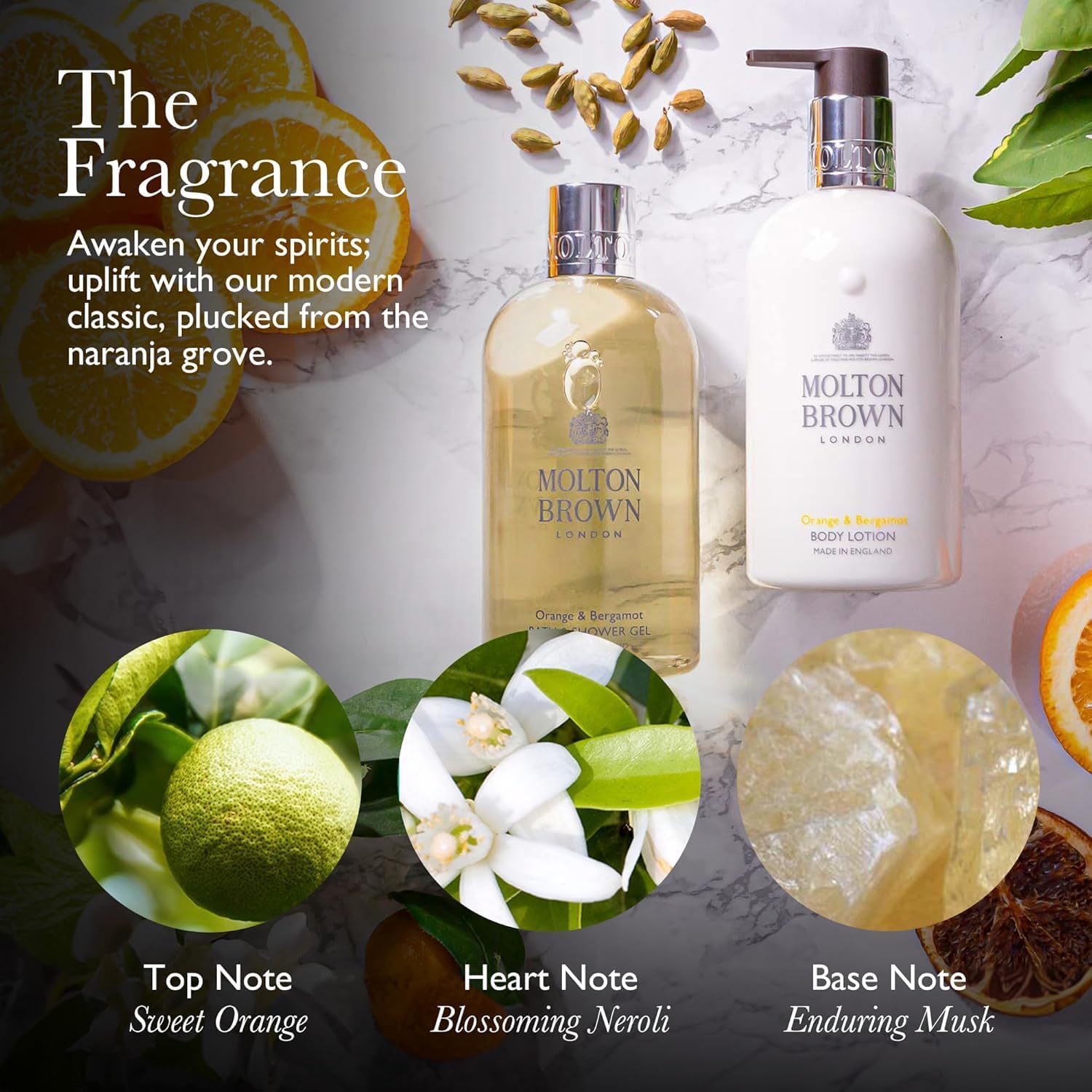 Molton Brown Spicy and Citrus Fragrance - 4pc Discovery Set