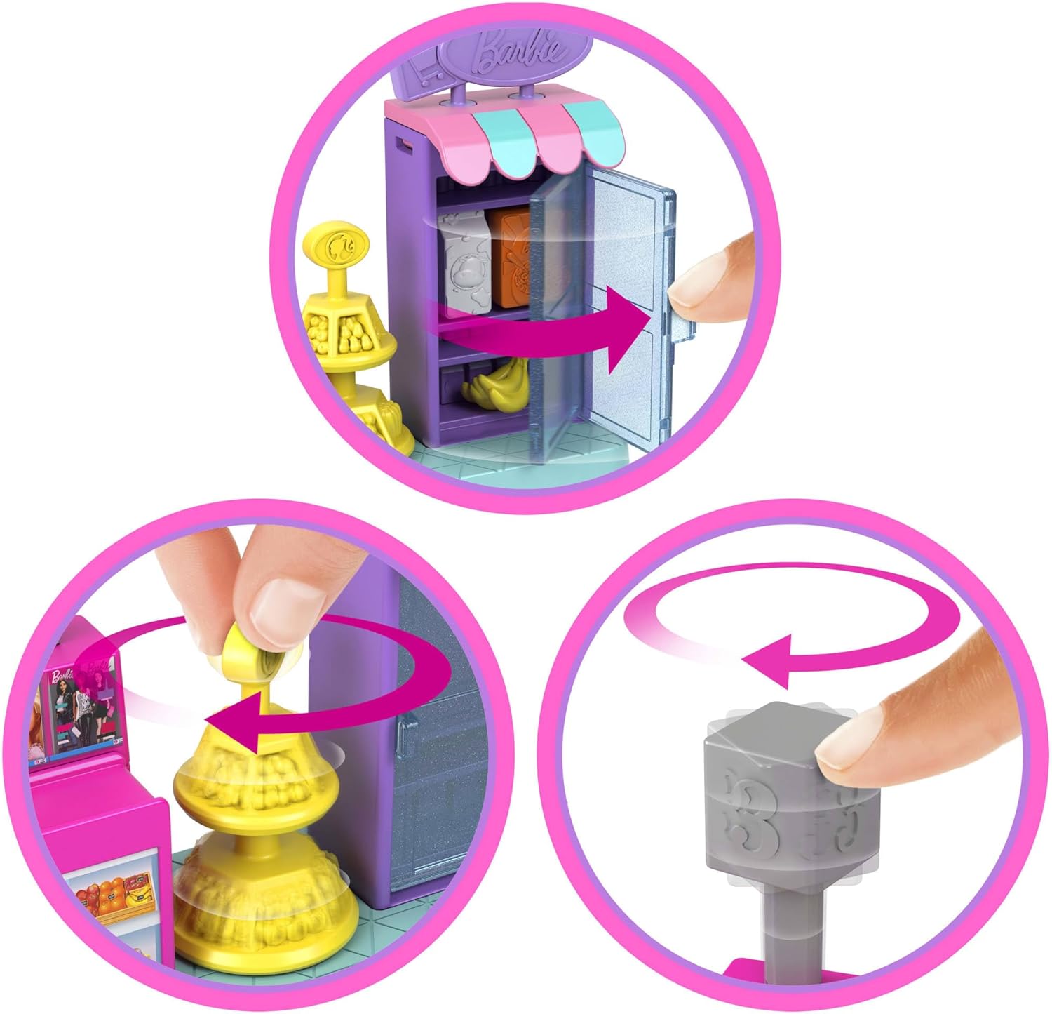 Barbie Mini Barbie Land DreamHouse & 3 Playsets