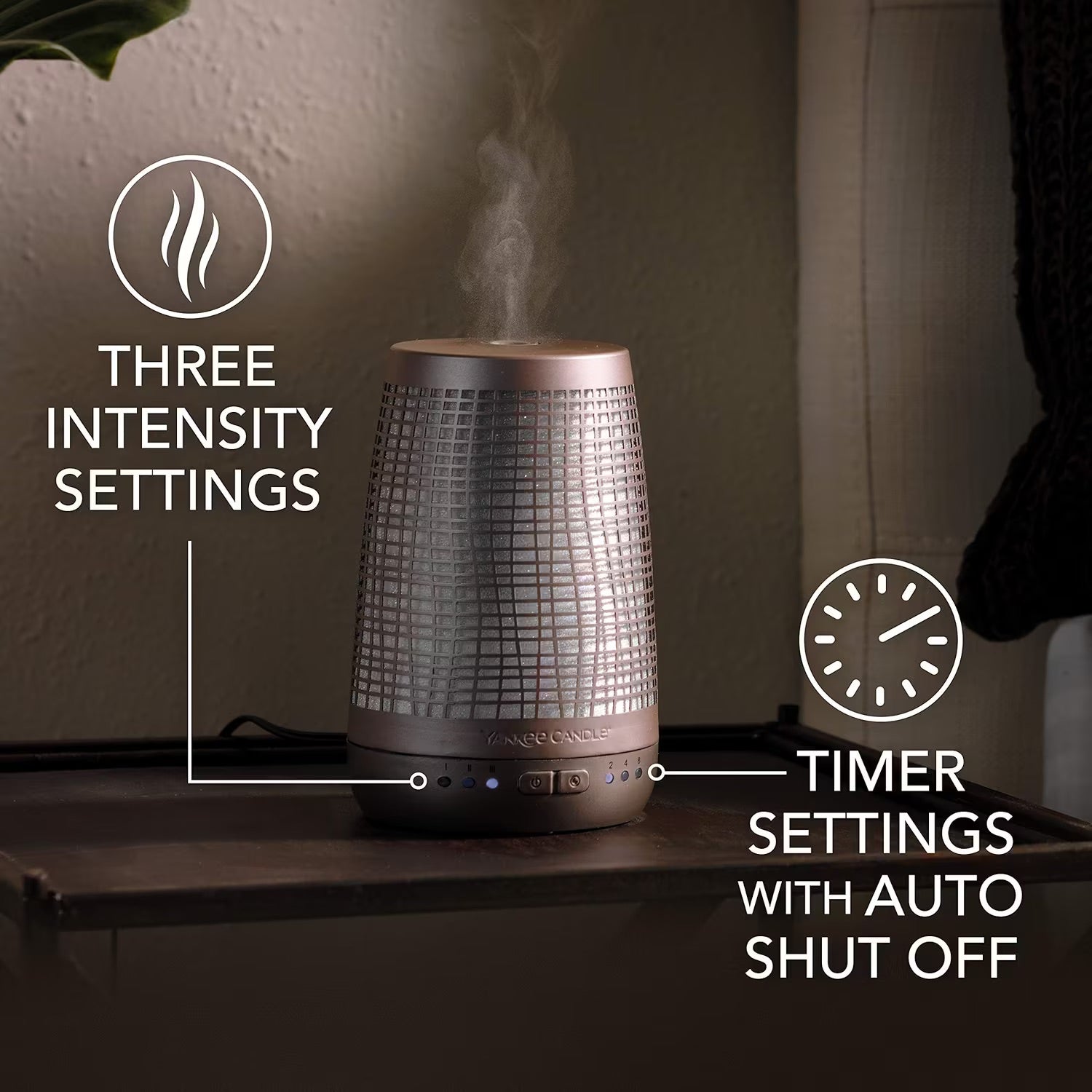 Yankee Candle Sleep Diffuser Kit Bronze (UK Plug)