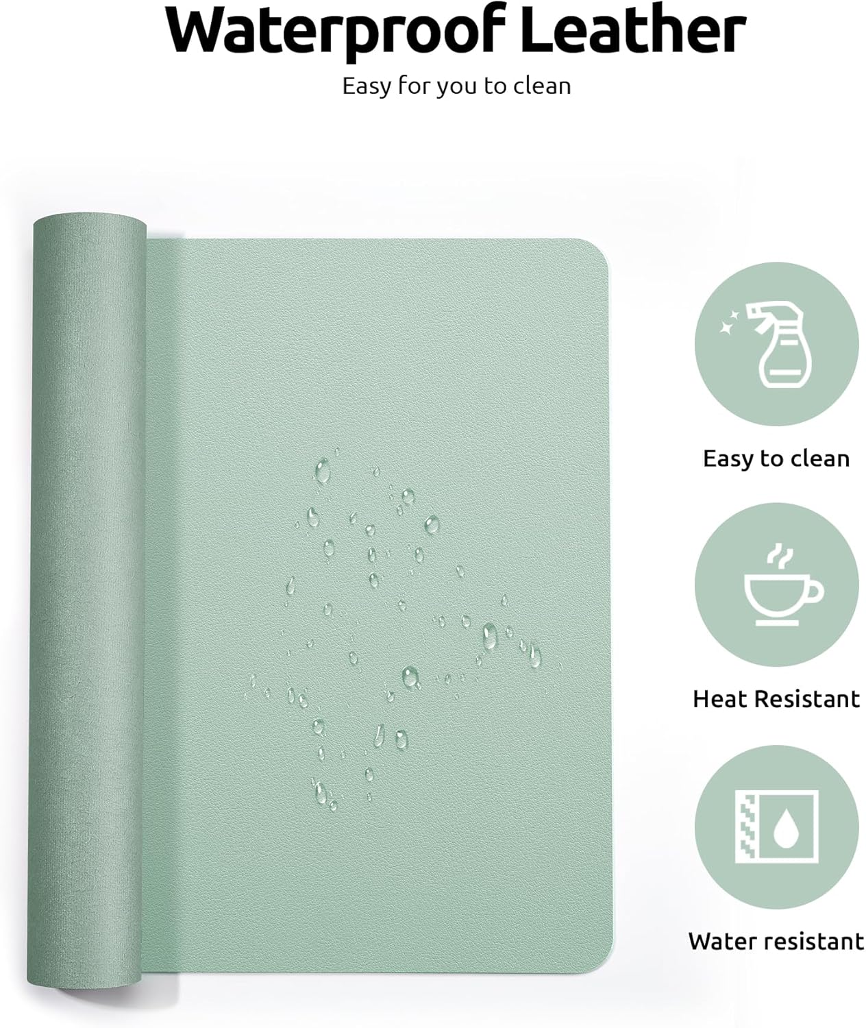 Generise Leather Desk Mat- 80cm x 40cm