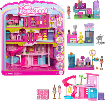 Barbie Mini Barbie Land DreamHouse & 3 Playsets