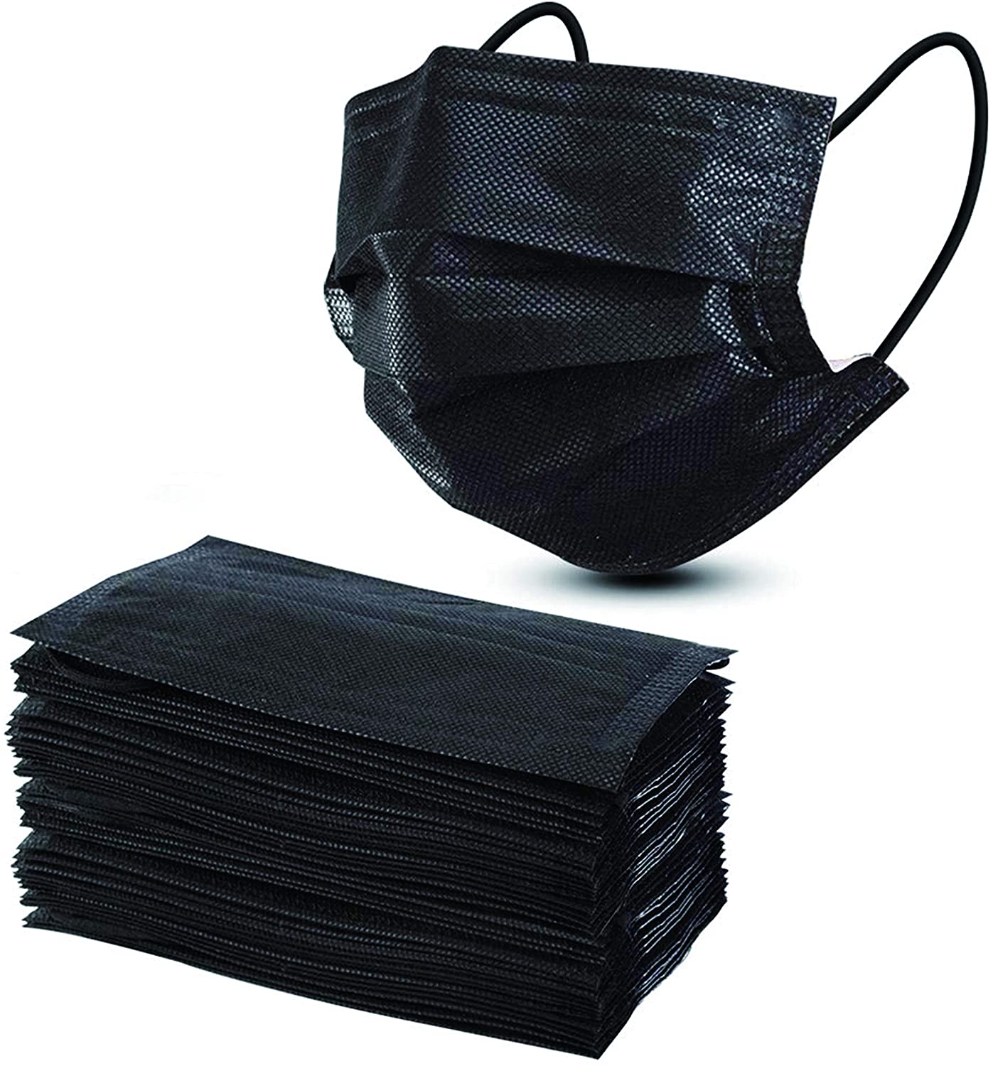 Generise Surgical 3 Ply Face Mask - BLACK- 50 Per Box