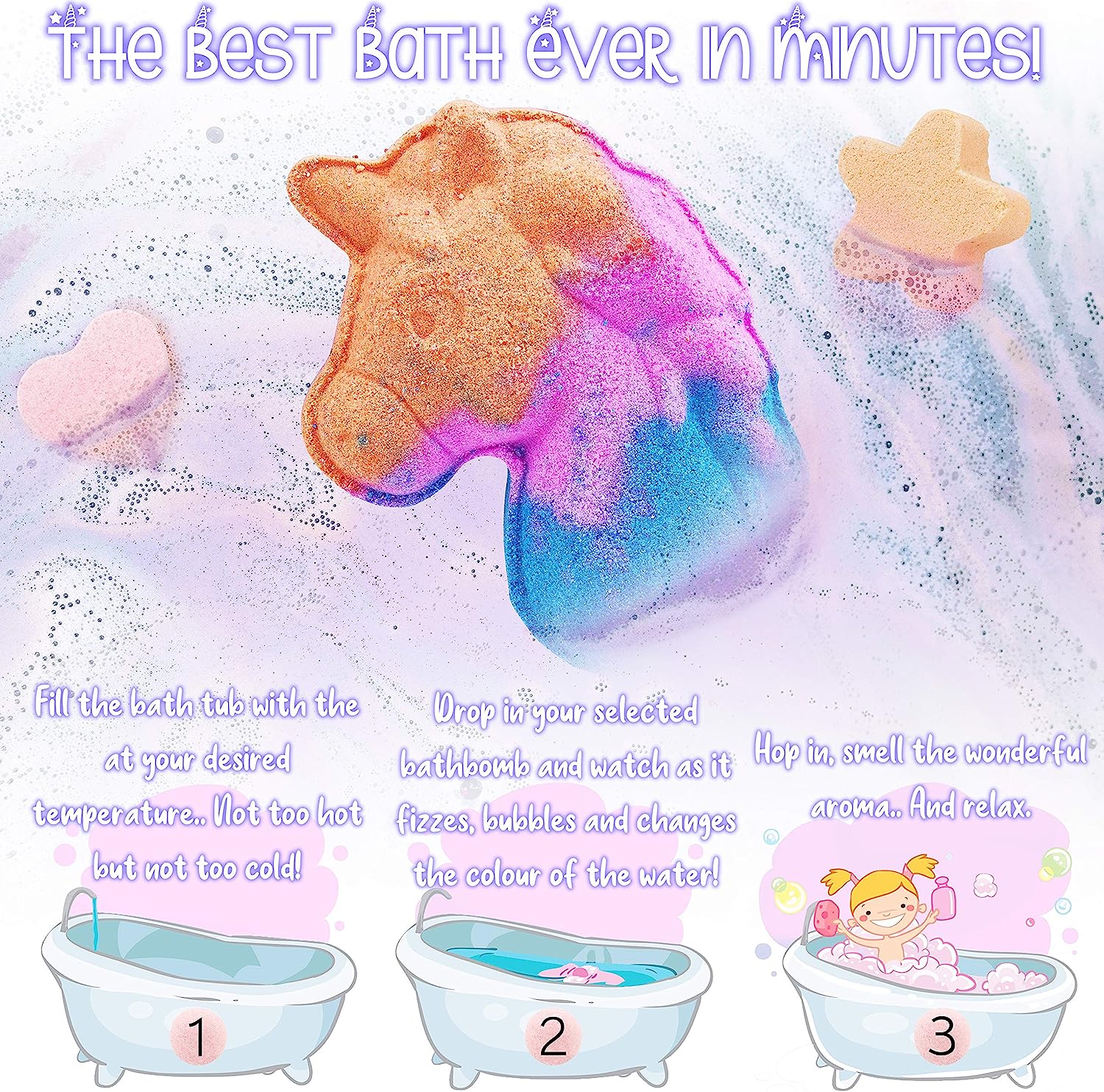 Unicorn Bath Surprise Advent Calendar