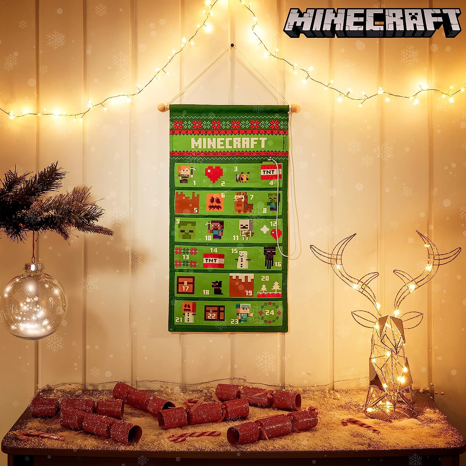 DIY Minecraft Advent Calendar