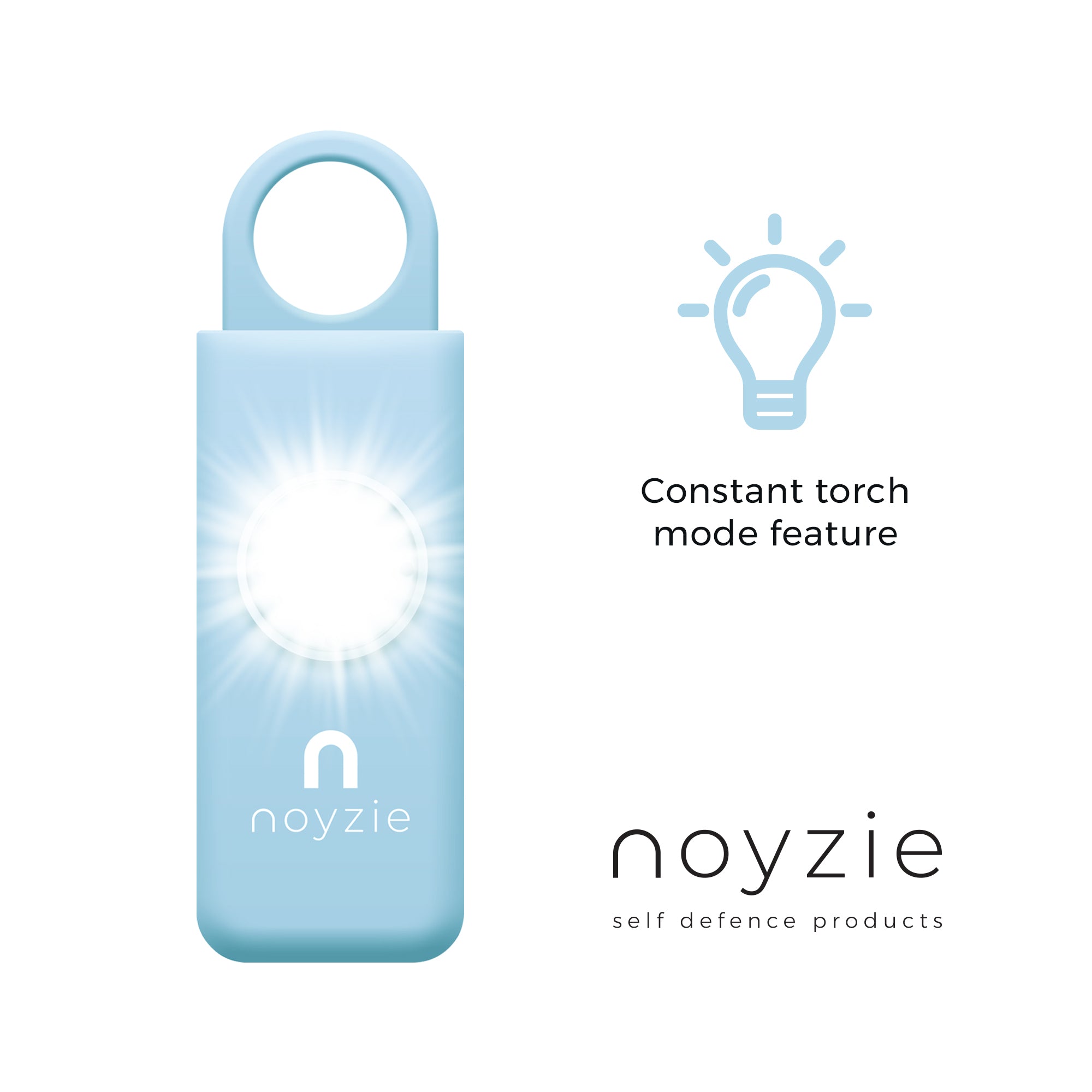 Noyzie PLUS Rechargeable 130db Personal Safety Alarm