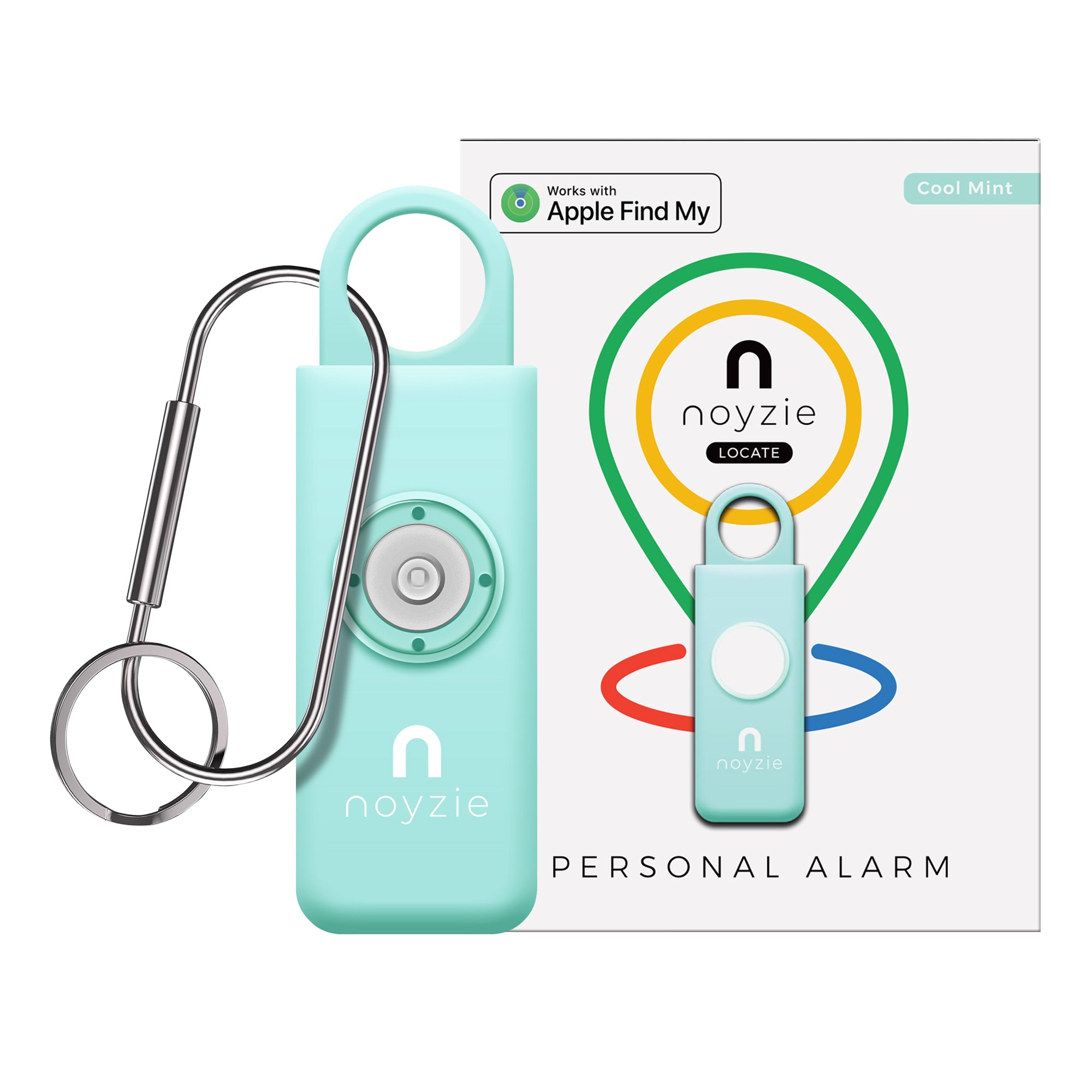 Noyzie LOCATE Rechargeable 130db GPS Personal Safety Alarm
