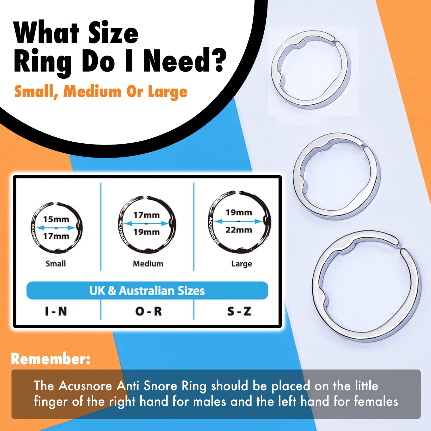 Acusnore Anti Snore Rings