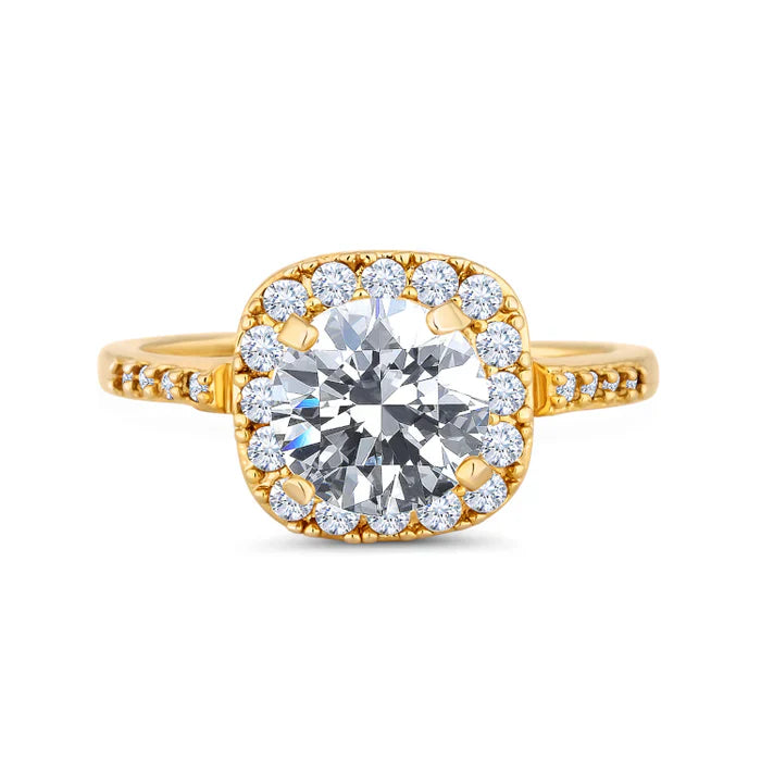Diamond Style London - Affinity Ring Small - US 6 / UK M (Item code: Affinityringgold - S)
