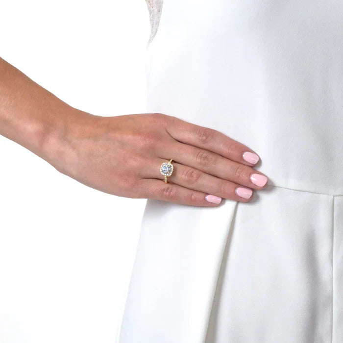 Diamond Style London - Affinity Ring Medium - US 7 / UK O (Item code: Affinityringgold - M)