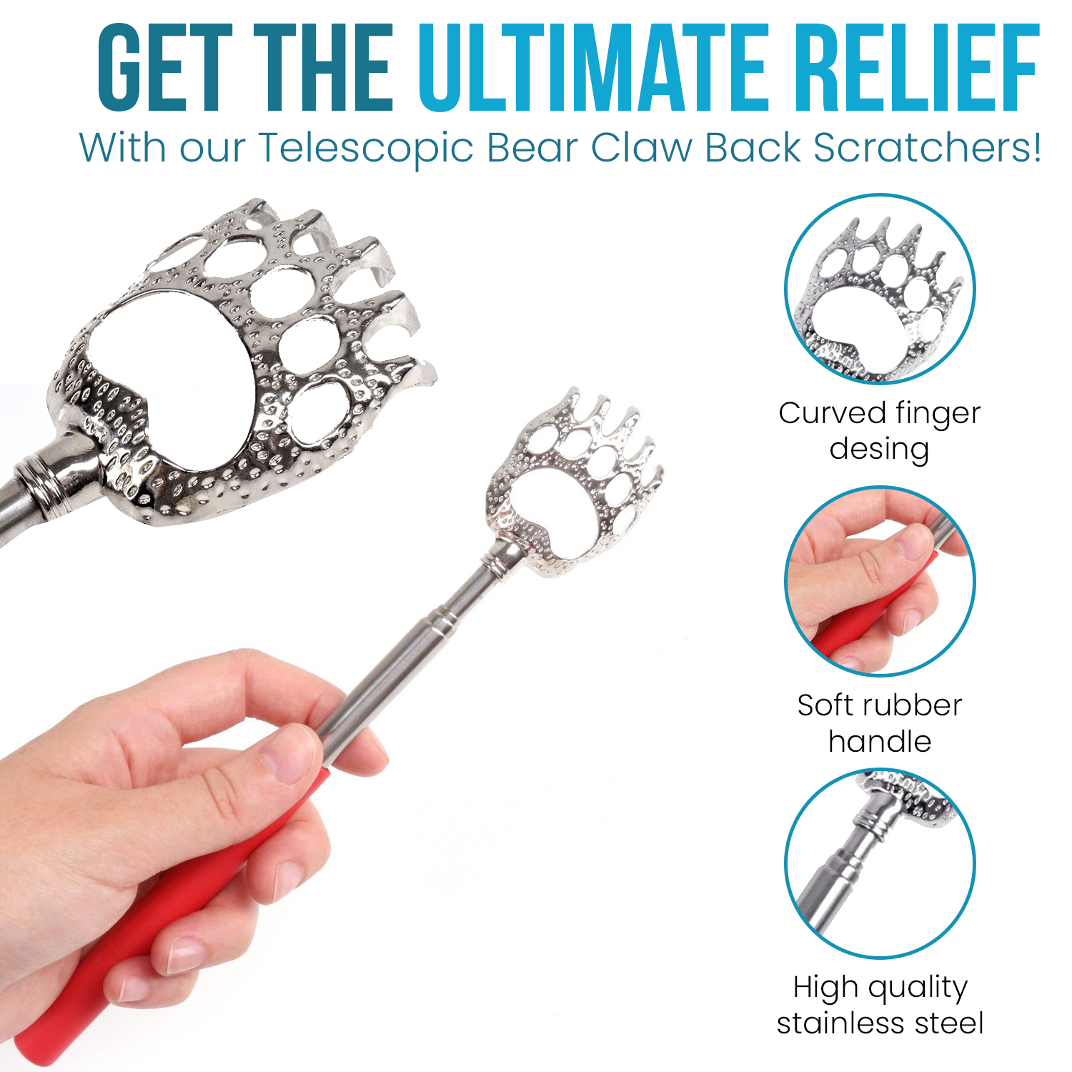 Generise Bear Claw Back Scratcher with Delivery