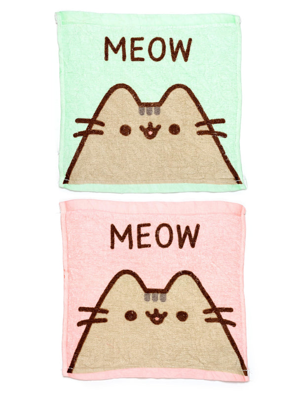 Puckator Pusheen the Cat Compressed Travel Towel - Backpacking Traveling Essentials Essential - Holiday Travel Camping Must Haves Accessories - Thin Mini Face Expandable Towel Towels