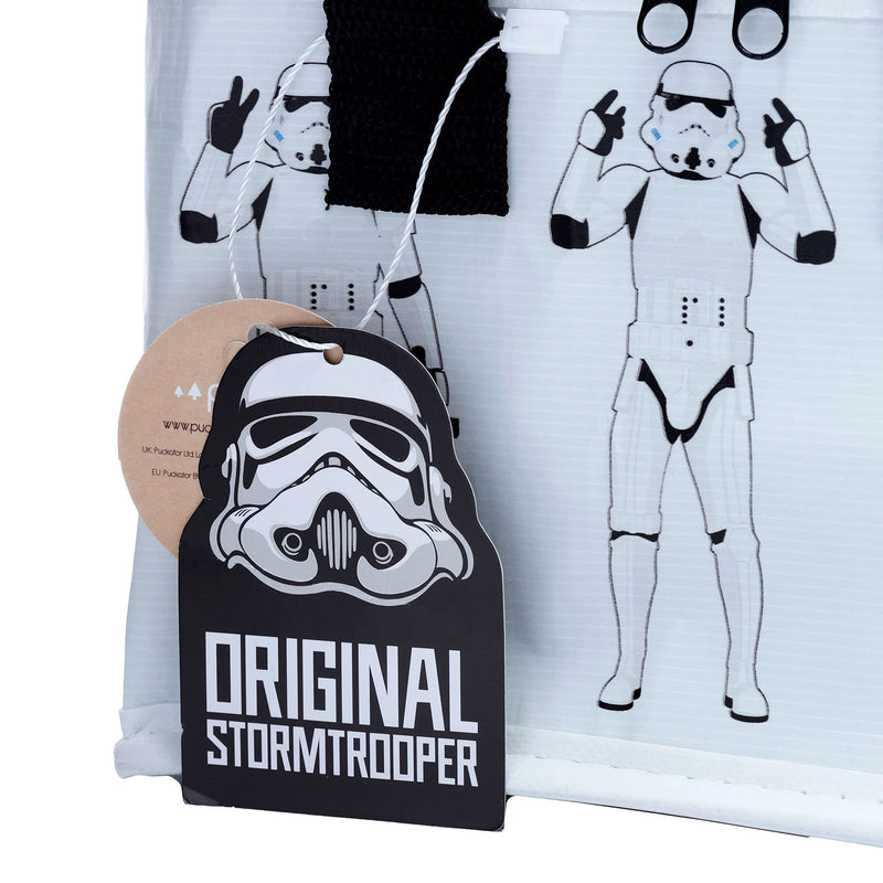 Puckator Cool Lunch Bag White The Original Stormtrooper Design Made Out of Rec' Plastic Bottles - Insulated Lunch Bag for Women Men Children Lunch Box Bag for Work & School Beach Picnic Accessories