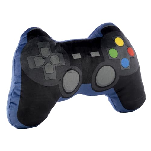 Puckator Plush Game Over Controller Shaped Cushion, Home Decorative, Gaming Gift, Novelty Shape 11.5x35x8cm