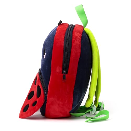 Puckator Adorabugs Tilly the Ladybird Plush Rucksack Backpack - Children's Backpacks - Small Luggage Bag - Travel Backpack For School - Toddler Kids Backpack - Cute Bags - Nursery Backpack Back Pack