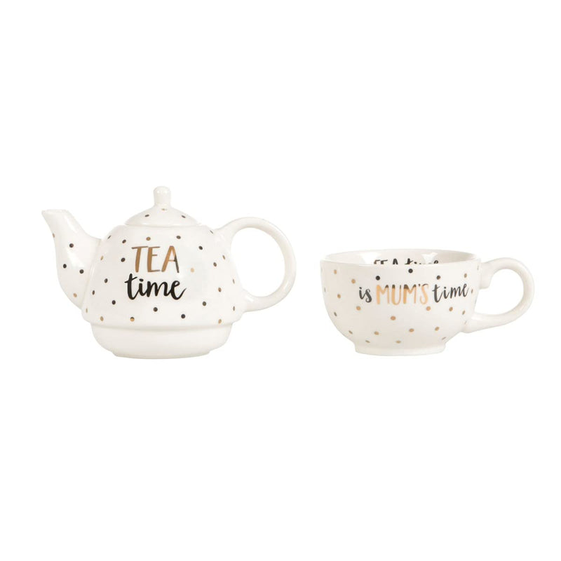 Sass & Belle Mum Time Teapot for One
