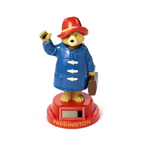 Puckator Paddington Bear Solar Pal - Home Office Table Desk Dashboard Car Decor Decoration - Gift Ideas - Gifts For Teenage Old Boy Girl Dad Mums - Powered KIds Toys Toy Figure Figures
