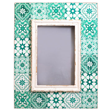 Sass & Belle Green Tile Frame